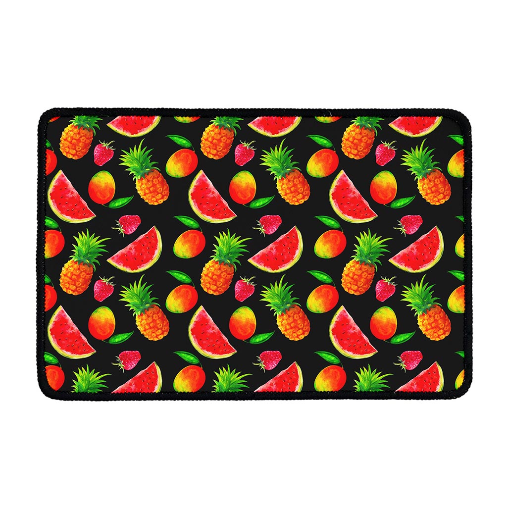 Mix Fruit Pineapple Pattern Print Kitchen Mat