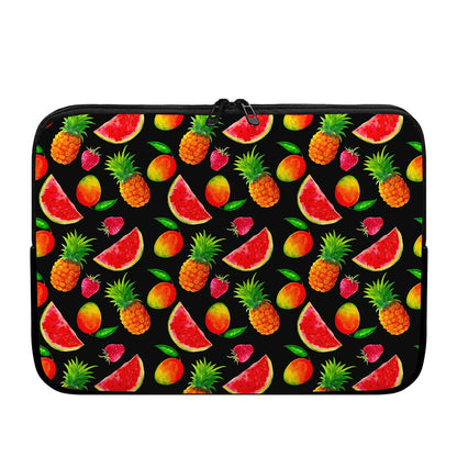 Mix Fruit Pineapple Pattern Print Laptop Sleeve