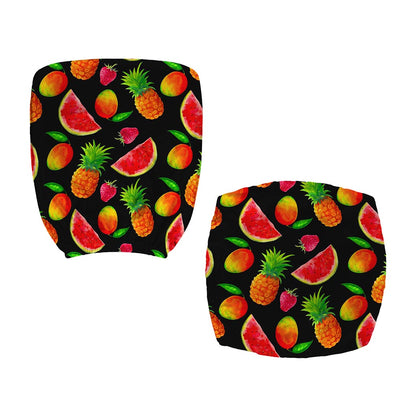 Mix Fruit Pineapple Pattern Print Office Chair Cover