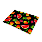 Mix Fruit Pineapple Pattern Print Pet Cooling Mat Cover