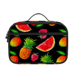 Mix Fruit Pineapple Pattern Print Portable Lunch Bag