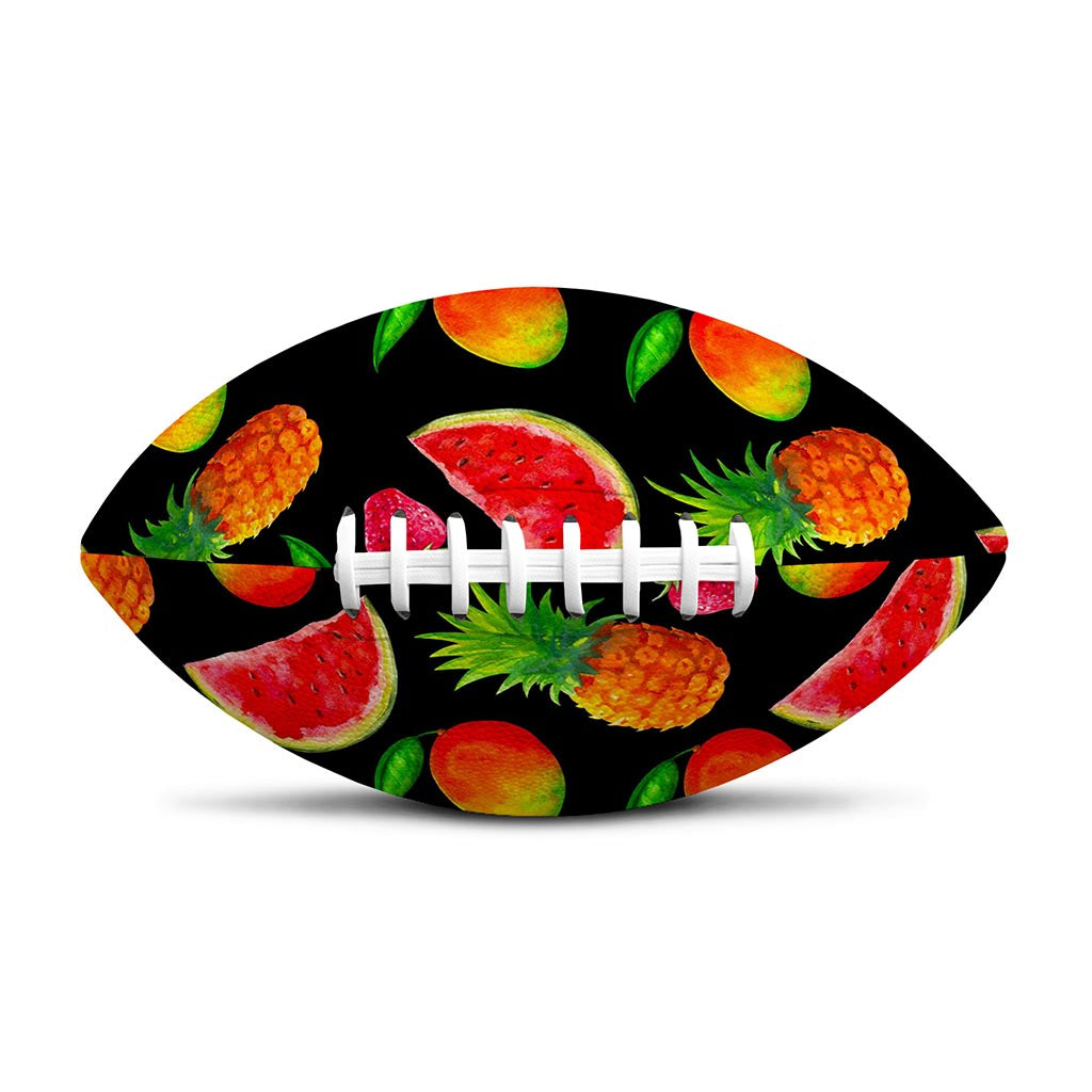 Mix Fruit Pineapple Pattern Print Rugby Ball