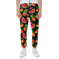 Mix Fruit Pineapple Pattern Print Joggers