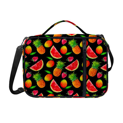 Mix Fruit Pineapple Pattern Print Shoulder Strap Bible Bag