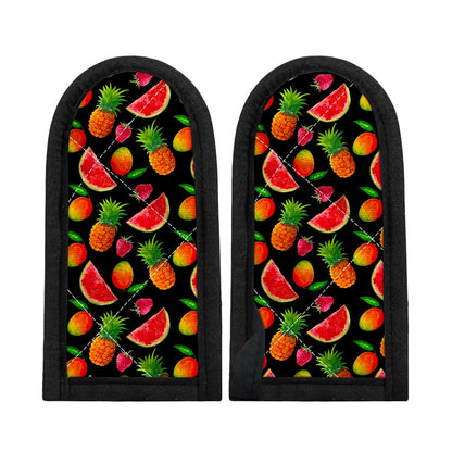 Mix Fruit Pineapple Pattern Print Skillet Handle Cover