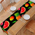 Mix Fruit Pineapple Pattern Print Table Runner