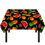 Mix Fruit Pineapple Pattern Print Tablecloth