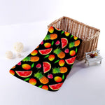 Mix Fruit Pineapple Pattern Print Towel