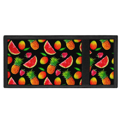 Mix Fruit Pineapple Pattern Print Trifold Wallet