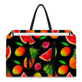 Mix Fruit Pineapple Pattern Print Utility Tote Bag