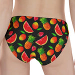 Mix Fruit Pineapple Pattern Print Women's Panties