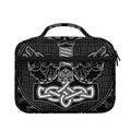 Mjolnir And Scandinavian Runes Print Briefcase Bible Bag