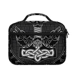 Mjolnir And Scandinavian Runes Print Briefcase Bible Bag