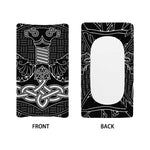 Mjolnir And Scandinavian Runes Print Changing Pad Cover