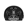 Mjolnir And Scandinavian Runes Print Coin Purse