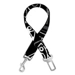 Mjolnir And Scandinavian Runes Print Dog Seat Belt