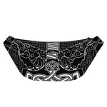 Mjolnir And Scandinavian Runes Print Fanny Pack