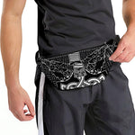 Mjolnir And Scandinavian Runes Print Fanny Pack