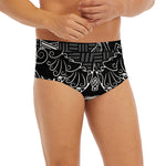 Mjolnir And Scandinavian Runes Print Men's Briefs