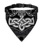 Mjolnir And Scandinavian Runes Print Over The Collar Dog Bandana