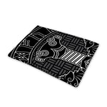 Mjolnir And Scandinavian Runes Print Pet Cooling Mat Cover