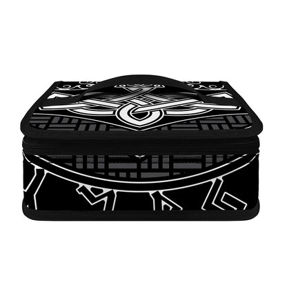 Mjolnir And Scandinavian Runes Print Small Lunch Bag