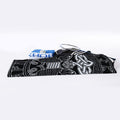 Mjolnir And Scandinavian Runes Print Sports Towel