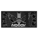 Mjolnir And Scandinavian Runes Print Trifold Wallet