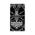 Mjolnir And Younger Futhark Print Baby Crib Sheet