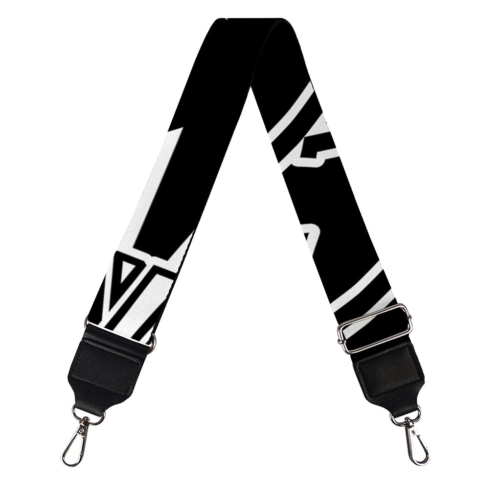 Mjolnir And Younger Futhark Print Bag Strap