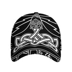 Mjolnir And Younger Futhark Print Baseball Cap