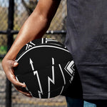 Mjolnir And Younger Futhark Print Basketball