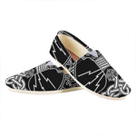 Mjolnir And Younger Futhark Print Casual Shoes