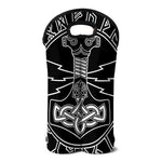 Mjolnir And Younger Futhark Print Double Neoprene Wine Tote