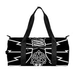 Mjolnir And Younger Futhark Print Gym Bag