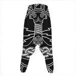 Mjolnir And Younger Futhark Print Hammer Pants
