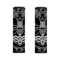 Mjolnir And Younger Futhark Print Handle Covers