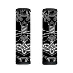 Mjolnir And Younger Futhark Print Handle Covers