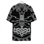 Mjolnir And Younger Futhark Print Hawaiian Shirt