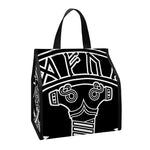 Mjolnir And Younger Futhark Print Insulated Lunch Tote