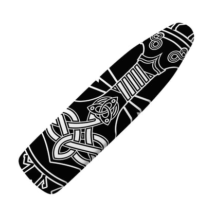 Mjolnir And Younger Futhark Print Ironing Board Cover