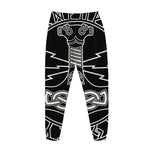 Mjolnir And Younger Futhark Print Jogger Pants