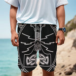 Mjolnir And Younger Futhark Print Men's Cargo Shorts