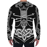 Mjolnir And Younger Futhark Print Men's Long Sleeve T-Shirt