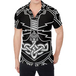 Mjolnir And Younger Futhark Print Men's Shirt