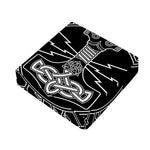 Mjolnir And Younger Futhark Print Outdoor Seat Cushion Cover