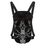 Mjolnir And Younger Futhark Print Pet Carrier Backpack