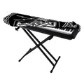 Mjolnir And Younger Futhark Print Piano Keyboard Cover