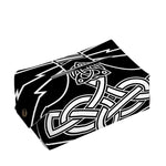 Mjolnir And Younger Futhark Print Rectangle Tissue Box Cover