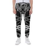 Mjolnir And Younger Futhark Print Scuba Joggers